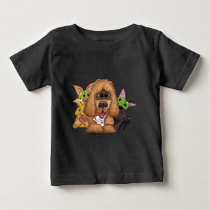 T-shirt Pour Bébé Silly et Tig avec Sassie-Pet Adoption is LOVE