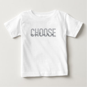 T-shirt Pour Bébé Simple, moderne, urbain, design cool Choisir Natur