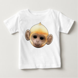 T-shirt Pour Bébé Singe de gingembre de bébé