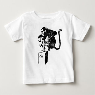 T-shirt Pour Bébé Singe drôle