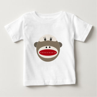 T-shirt Pour Bébé Singe vintage de chaussette par OOPSY