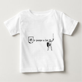T-shirt Pour Bébé Sir Poops a Lot