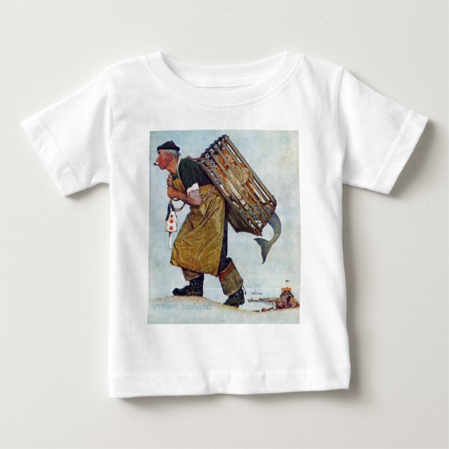 T-shirt Pour Bébé Sirène (Devant)