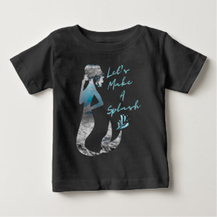 T-shirt Pour Bébé Sirène de l'océan Faisons des éclaboussures