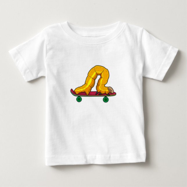 T-shirt Pour Bébé Skate (Devant)