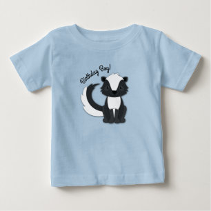 T-shirt Pour Bébé Skunk Anniversaire Fête Enfants