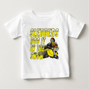 T-shirt Pour Bébé SledderDooDesign