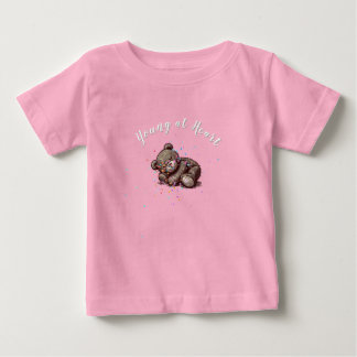 T-shirt Pour Bébé Sleeping Teddy Bear