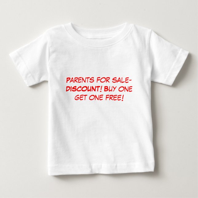T-shirt Pour Bébé Smarts de bébé (Devant)