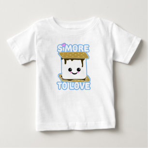 T-shirt Pour Bébé S'more à l'amour
