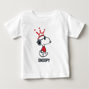 T-shirt Pour Bébé Snoopy - Joe Cool Crown