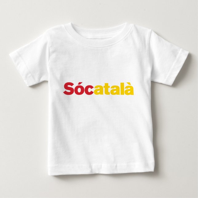 T-shirt Pour Bébé Sócatalà Baby (Devant)