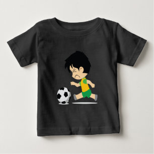 T-shirt Pour Bébé Soccer Boy