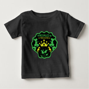 T-shirt Pour Bébé Sœurs jumelles sirènes