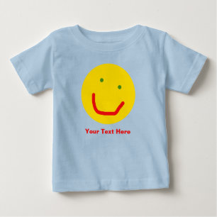 T-shirt Pour Bébé Soleil souriant, visage joyeux