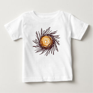 T-shirt Pour Bébé Soleil tiré