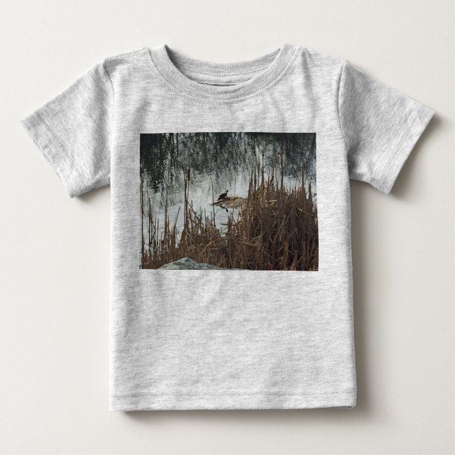 T-shirt Pour Bébé Solstice d'hiver (Devant)