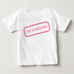 T-SHIRT POUR BÉBÉ "SON BAGOUT"