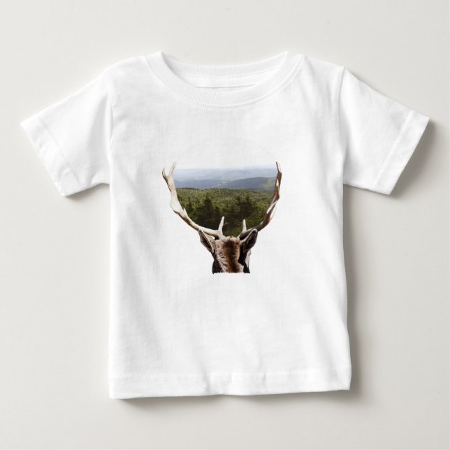 T-shirt Pour Bébé Son domaine (Devant)