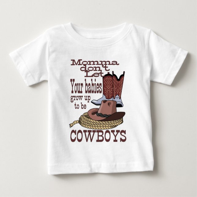 T-shirt Pour Bébé sony atv cowboy bébés (Devant)