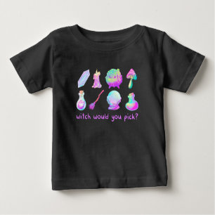 T-shirt Pour Bébé Sorcière Que Tu Choisis