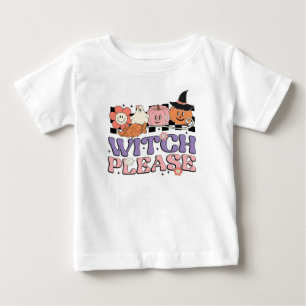 T-shirt Pour Bébé Sorcière S'Il Vous Plaît