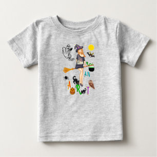 T-shirt Pour Bébé Sorcière Un Art