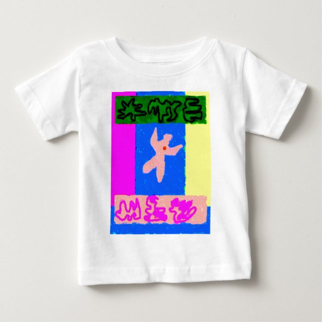 T-shirt Pour Bébé Soul ~ Art moderne ~ (Devant)