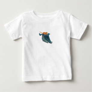 T-shirt Pour Bébé Souris de brume et Starling volant
