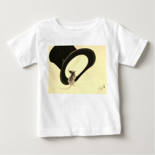 T-SHIRT POUR BÉBÉ SOURIS T-SHIRT BÉBÉ PERSONNALISÉ AVEC CHAPEAU DE H