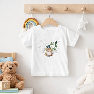 T-shirt Pour Bébé Souris vintage dans une tasse de thé