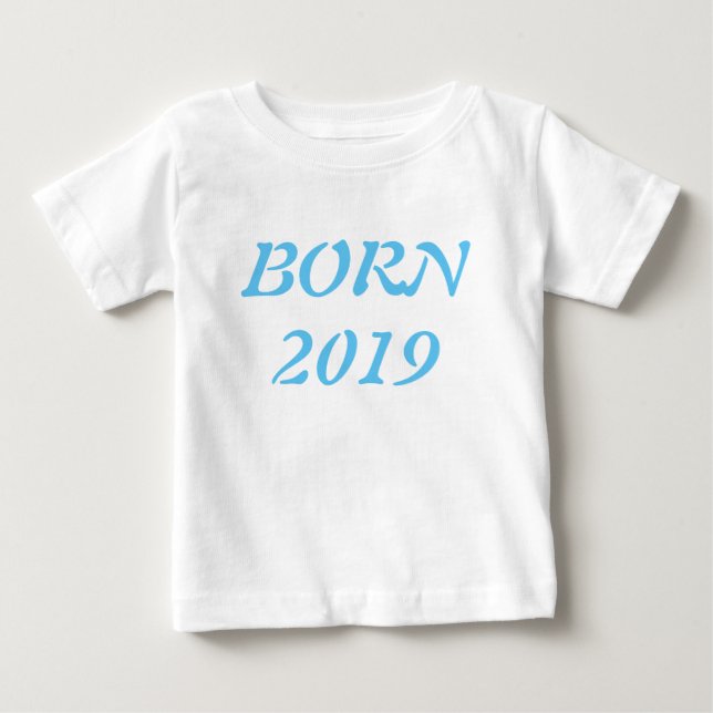T-shirt Pour Bébé Soutenu à 2019 ' (Devant)