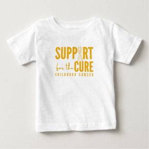T-shirt Pour Bébé soutien pour le cancer de l'enfant pour le traitem
