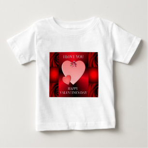 T-shirt Pour Bébé Souvenirs de Saint-Valentin