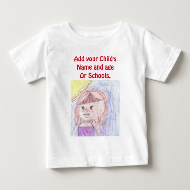 T-shirt Pour Bébé Soyez fier de votre enfant ajouter des oeuvres à c (Devant)