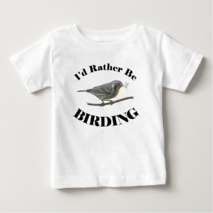 T-shirt Pour Bébé Soyez plutôt Birding