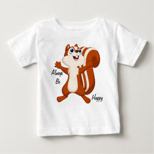 T-shirt Pour Bébé Soyez toujours heureux 