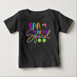 T-shirt Pour Bébé Spa Party Squad Funny Birthday Thème<br><div class="desc">Un cadeau parfait pour toutes les occasions. Anniversaire,  Réunion Spa,  Spa,  Famille,  Amis,  Cadeau de Noël.</div>