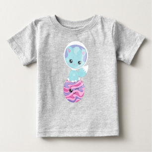 T-shirt Pour Bébé Space Cat, Cute Cat, Astronaut, Cosmonaute, Planèt