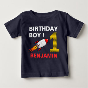T-shirt Pour Bébé Space Rocks 1er anniversaire