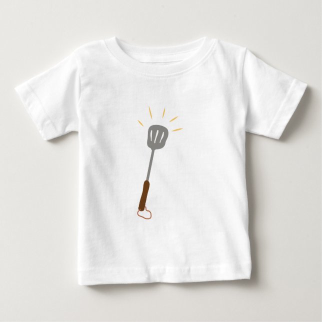 T-shirt Pour Bébé Spatule (Devant)