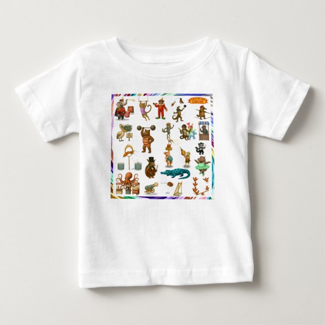 T-shirt Pour Bébé Spectacles du cirque Dingaling Bros (Devant)