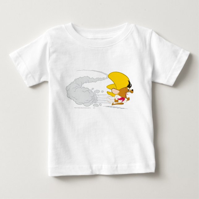 T-shirt Pour Bébé SPEEDY GONZALES™ Course en Couleurs (Devant)
