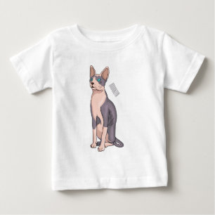 T-shirt Pour Bébé Sphynx cat