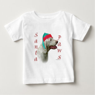 T-shirt Pour Bébé Spinone Italiano Père Noël Paws