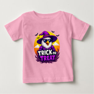 T-shirt Pour Bébé Spooktacular "TRICK OR TREAT" Halloween Design!