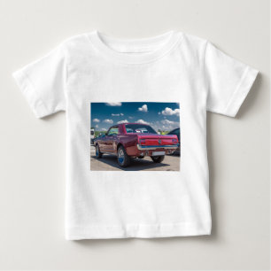 T-shirt Pour Bébé Sport automobile Mustang Muscle rouge Moteur engre