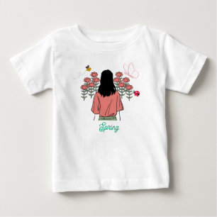 T-shirt Pour Bébé Spring Bloom