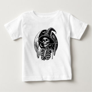 T-shirt Pour Bébé Squelette