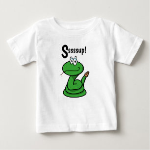 T-shirt Pour Bébé Sssssup ! Serpent
